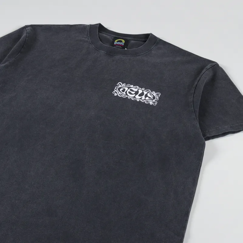 Deus Ex Machina Paddle T Shirt Anthracite-3