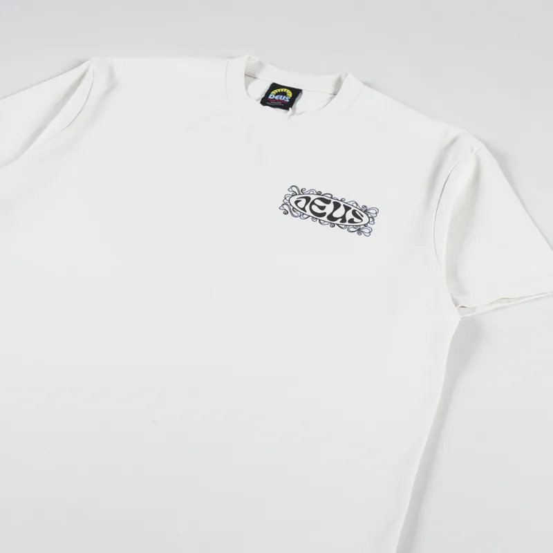 Deus Ex Machina Paddle T Shirt Dirty White-3