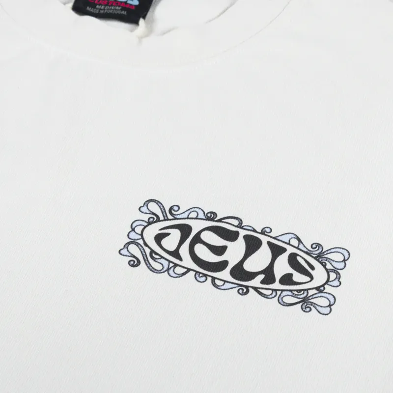 Deus Ex Machina Paddle T Shirt Dirty White-5