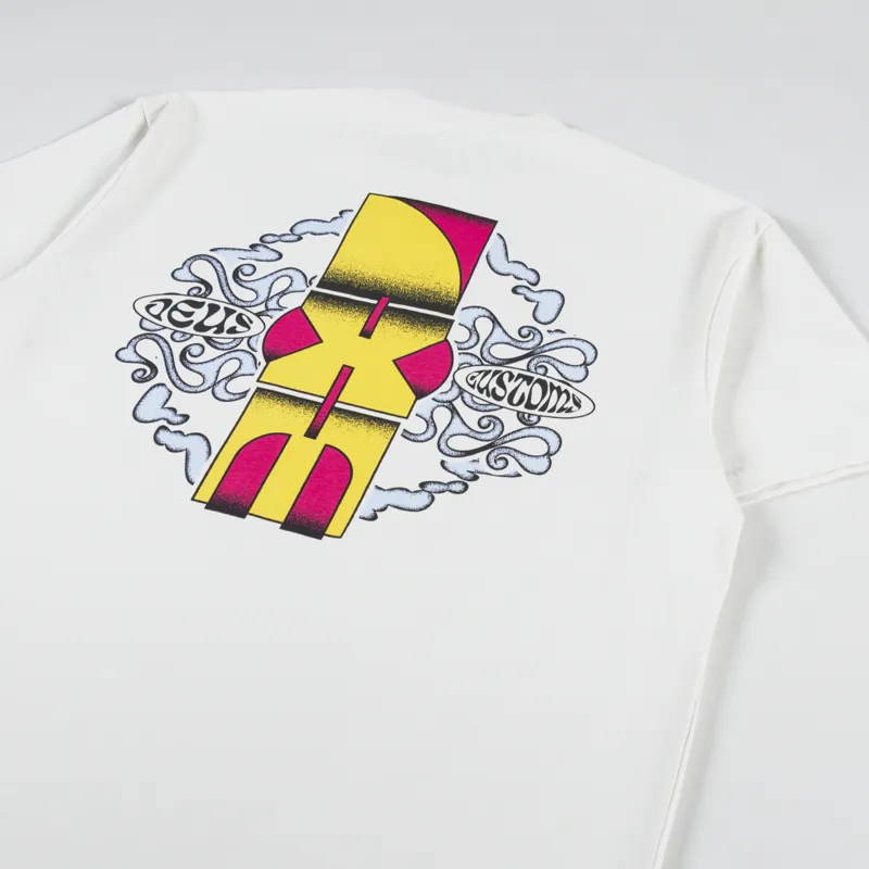 Deus Ex Machina Paddle T Shirt Dirty White-2