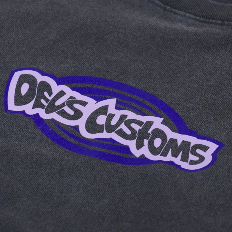 Deus Ex Machina Jam T Shirt Anthracite-5