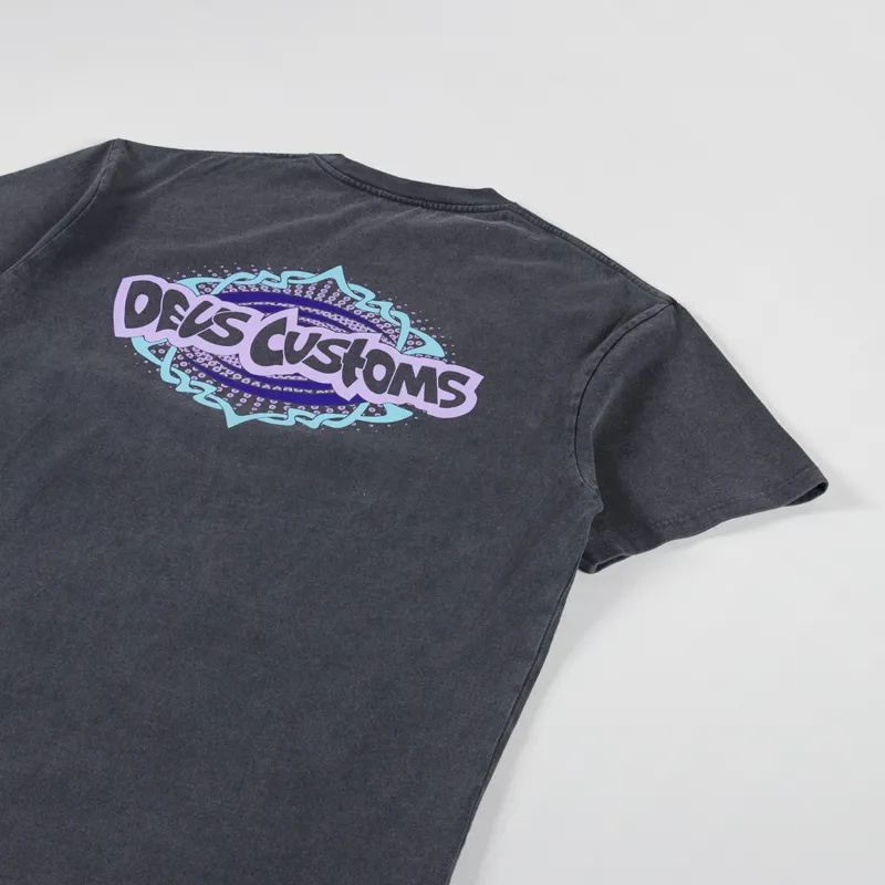 Deus Ex Machina Jam T Shirt Anthracite-2