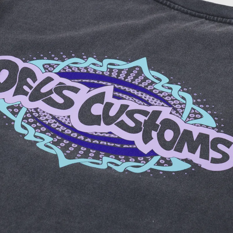 Deus Ex Machina Jam T Shirt Anthracite-4