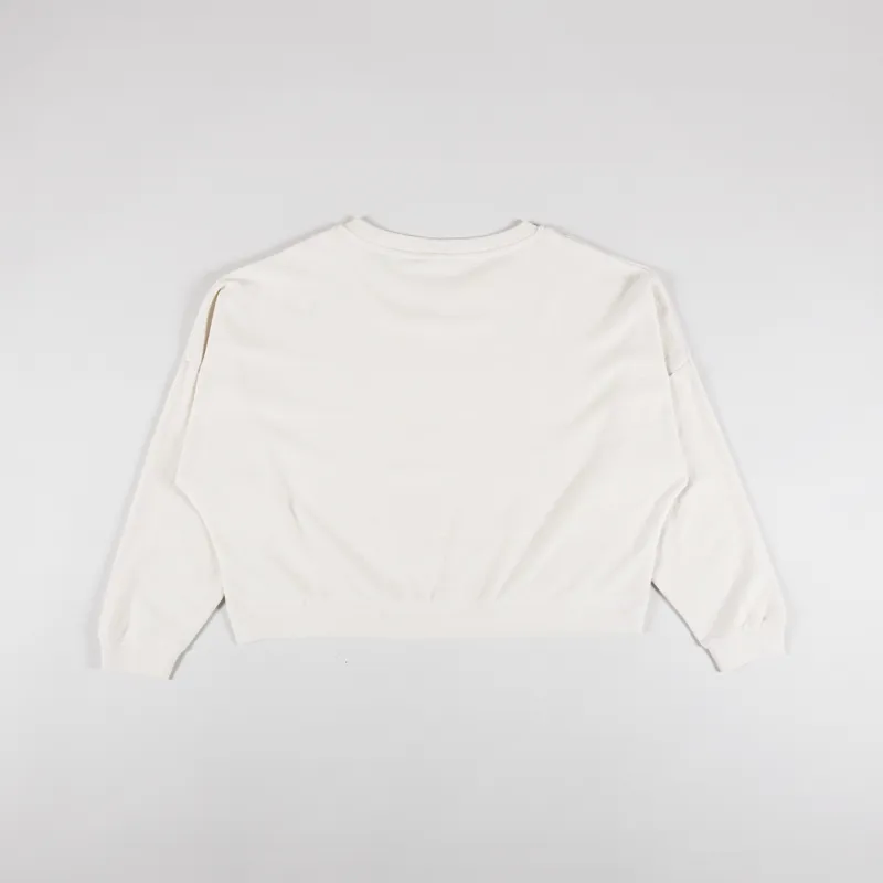 Rhythm Womens Reverse Terry Slouch Fleece Natural-5