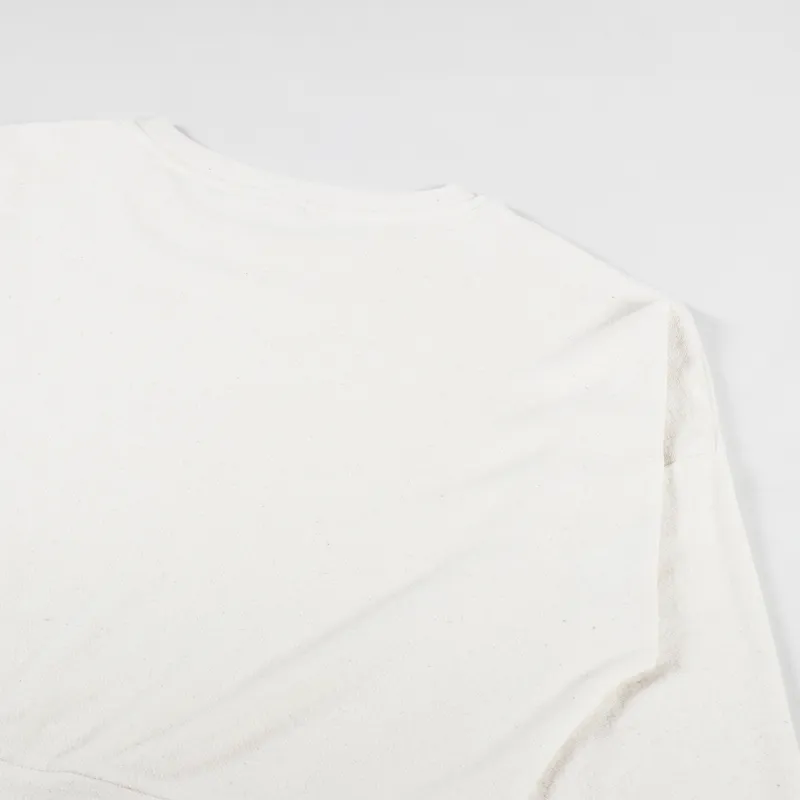 Rhythm Womens Reverse Terry Slouch Fleece Natural-7