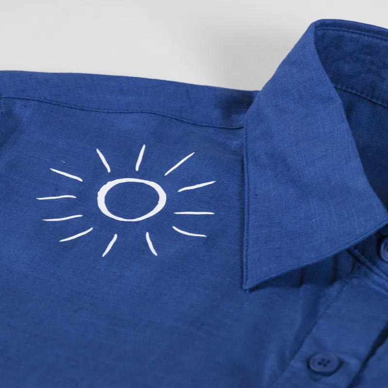 Rhythm Womens Bobby Shirt Blue-7