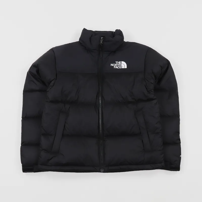 the north face nuptse 700 black