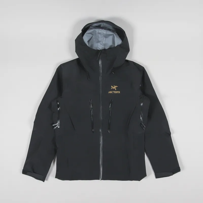 Arcteryx Mens GORE-TEX PRO RECCO Alpha SV Jacket 24K Black