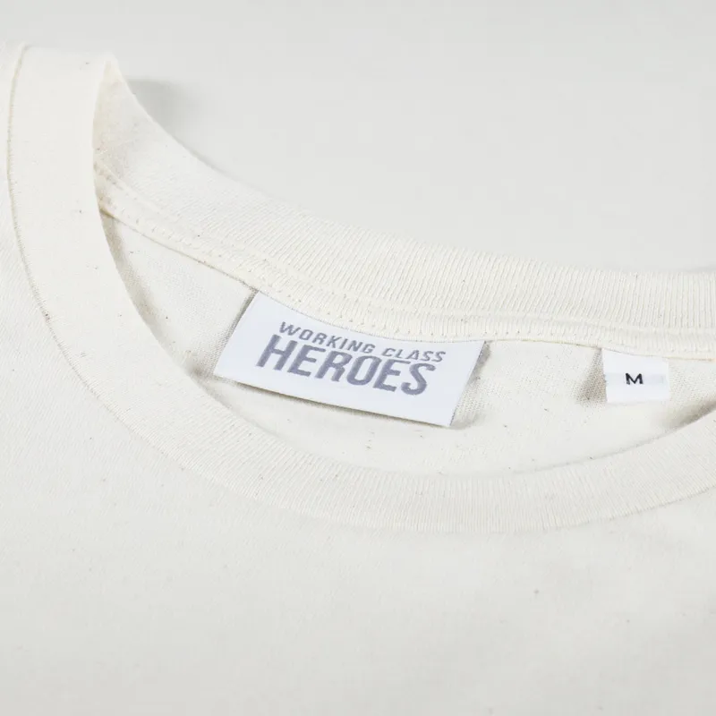 Working Class Heroes X Becki Gill Regular Fit T Shirt Natural-4
