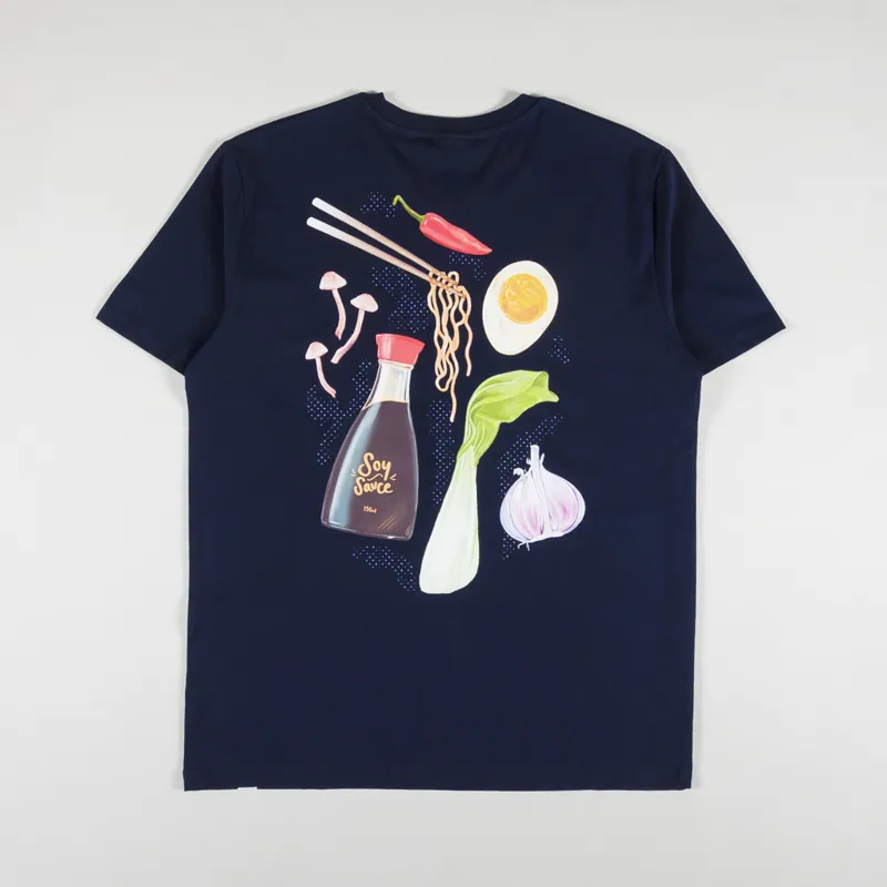 Working Class Heroes X Becki Gill T Shirt Navy