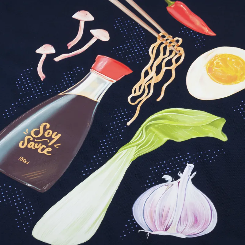 Working Class Heroes X Becki Gill T Shirt Navy-7