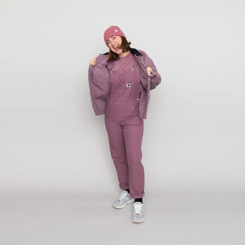 Carhartt WIP Womens OG Michigan Coat Daphne Black Rinsed-2