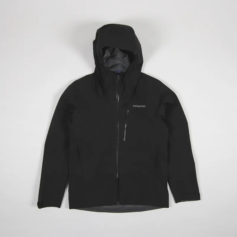 Patagonia Mens Gore Tex Waterproof Shell Calcite Jacket Black Patagonia Mens Gore Tex Waterproof Shell Calcite Jacket Black
