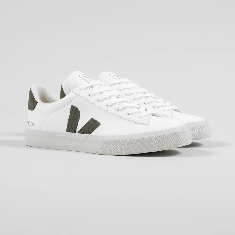 campo leather extra white kaki