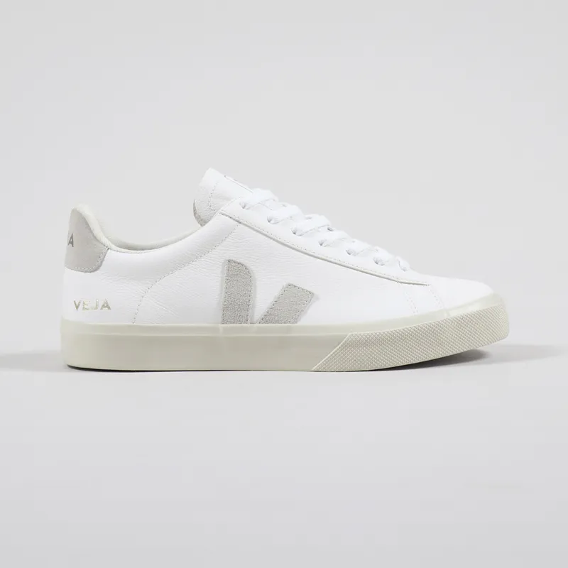 campo chromefree extra white natural suede