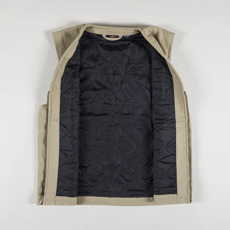 Dickies Duck Canvas Vest Desert Sand-1