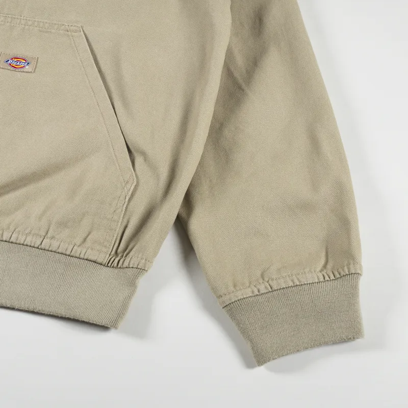 Dickies Duck Canvas Unlined Hooded Jacket Desert Sand-6