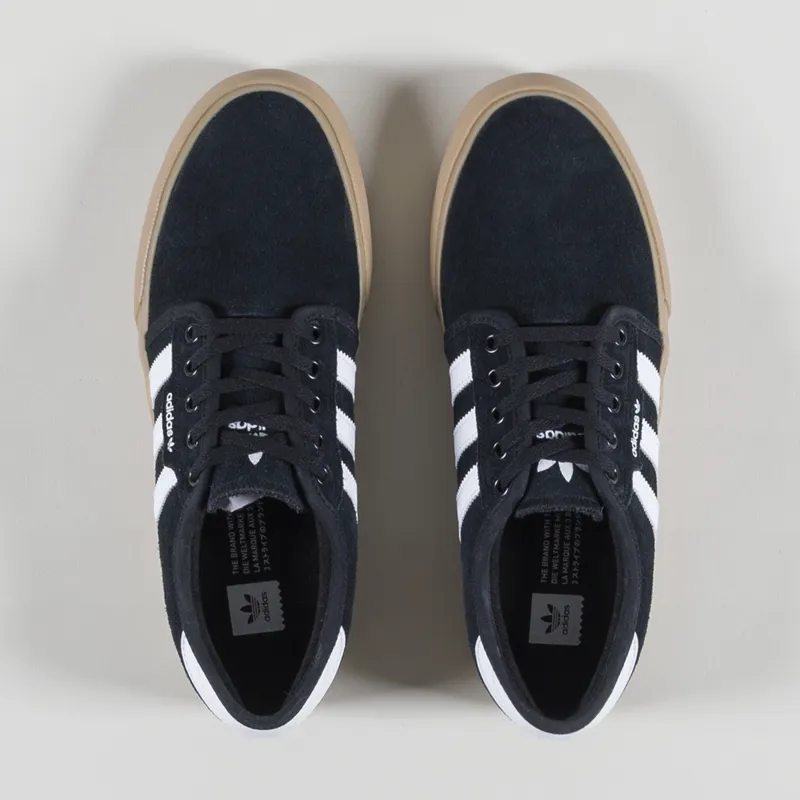 Adidas Skateboarding Seeley XT Shoes Black White Gum-4
