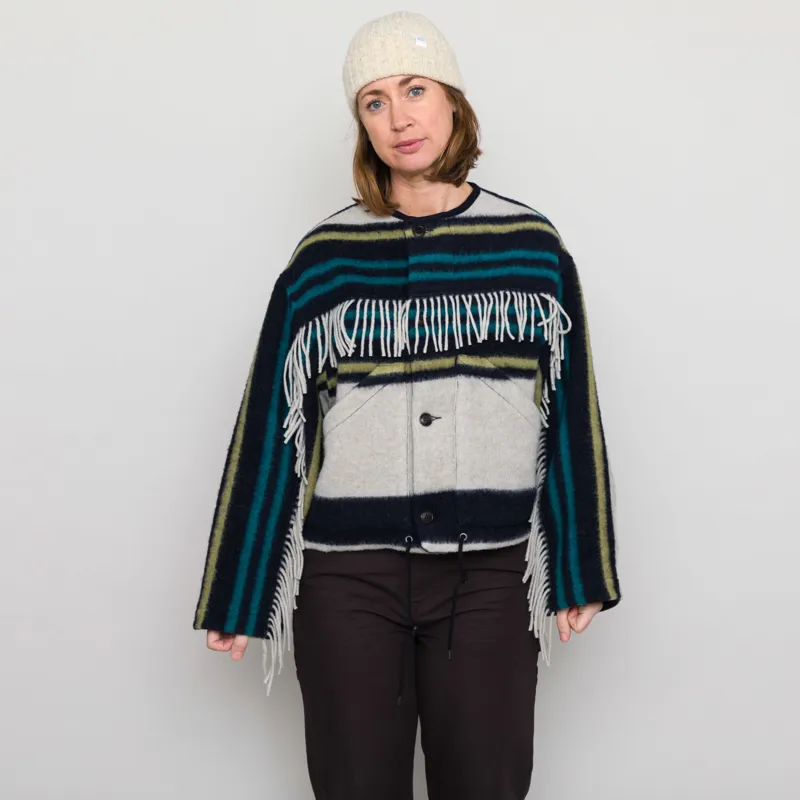 Girls of Dust Womens Nuclear Jacket Blanket Wool Multi-3