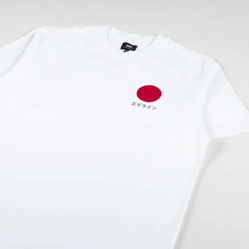 Edwin Japanese Sun T Shirt White-1
