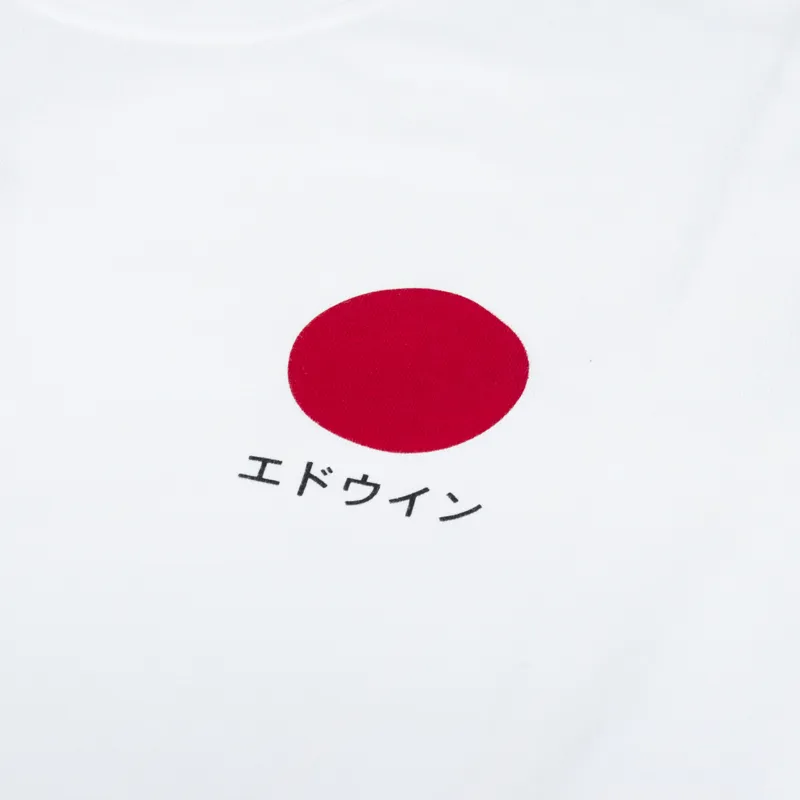 Edwin Japanese Sun T Shirt White-2