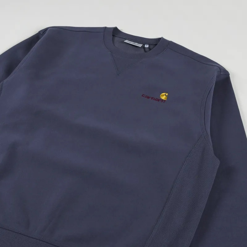 Carhartt WIP American Script Sweat Zeus-2