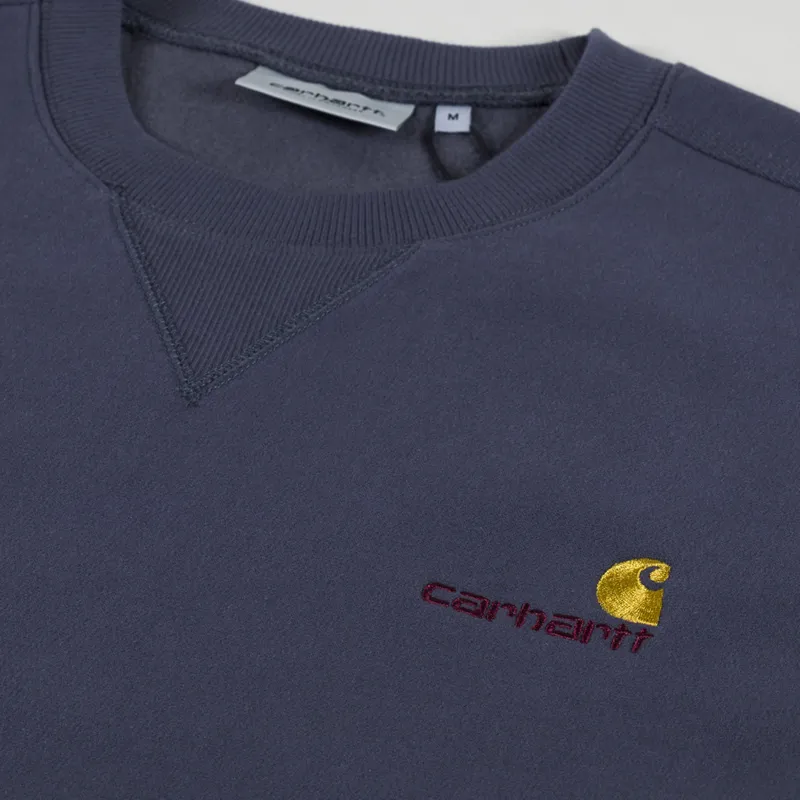 Carhartt WIP American Script Sweat Zeus-4