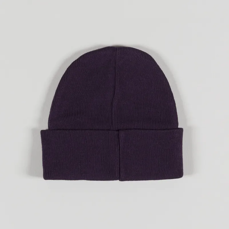 Edwin Watch Cap Beanie Purple Plumeria-1