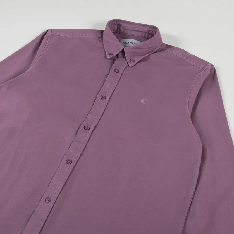 Carhartt WIP Long Sleeve Bolton Shirt Daphne-2