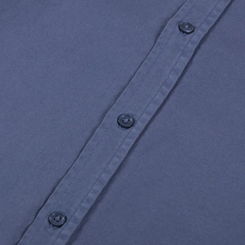 Carhartt WIP Long Sleeve Bolton Shirt Hudson Blue-8