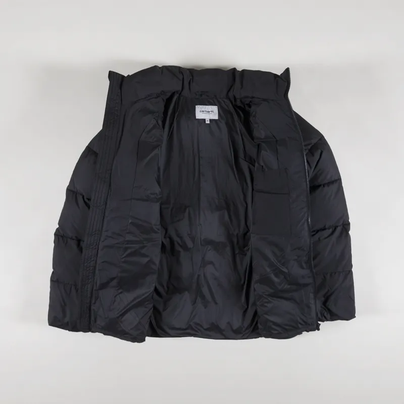 Carhartt WIP Mens Springfield Down Jacket Black Blacksmith