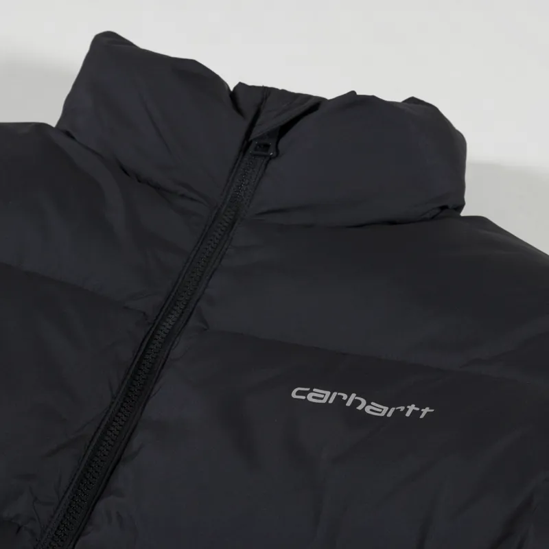 Carhartt WIP Mens Springfield Down Jacket Black Blacksmith