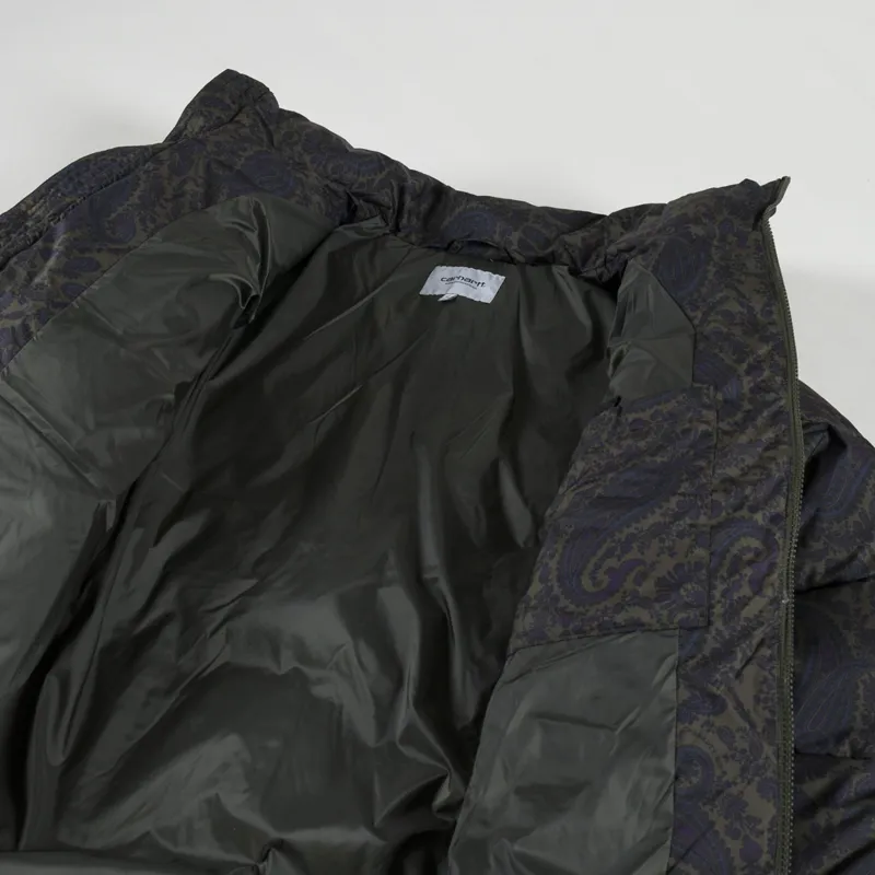 Carhartt WIP Springfield Down Jacket Paisley Plant  -4