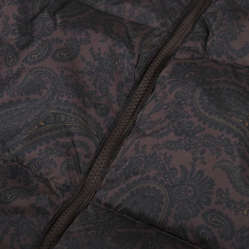 Carhartt WIP Womens Springfield Jacket Paisley Buckeye Black-7