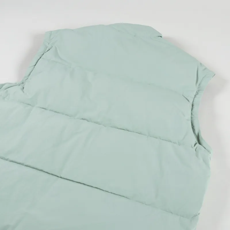 Edwin Detachable Sleeves Puffer Iceberg Green-9