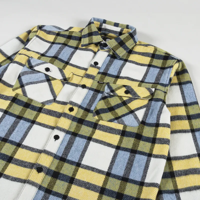 Edwin Jowen Overshirt Yellow Blue Black -2