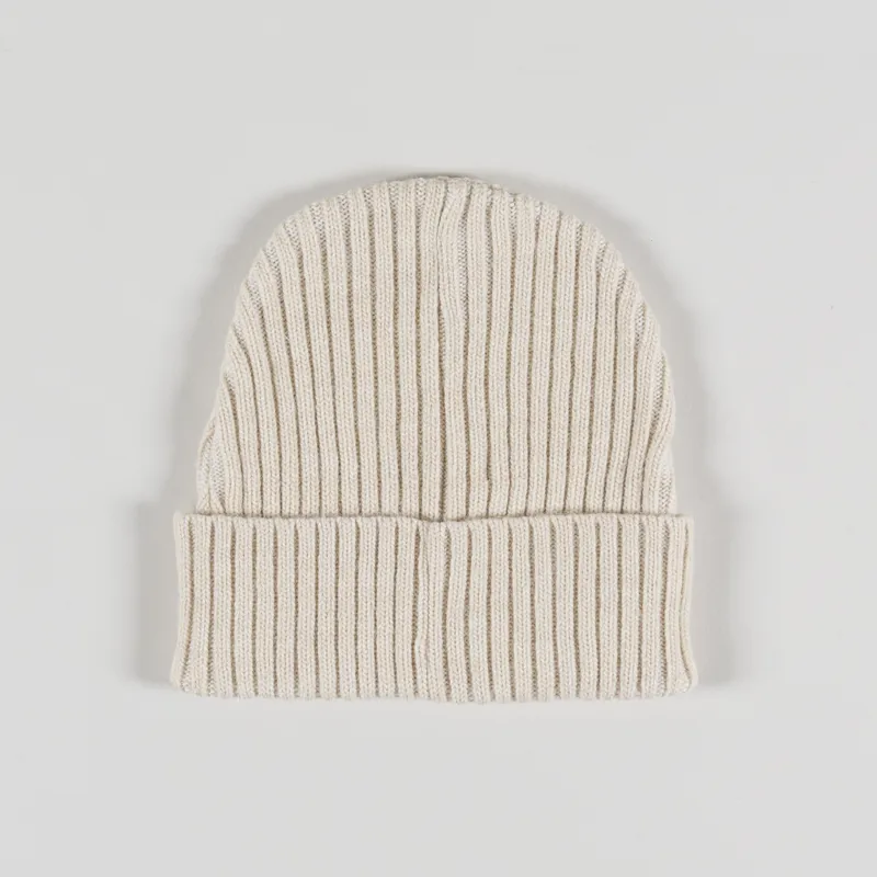 Edwin Zagros Beanie Whitecap Grey-1