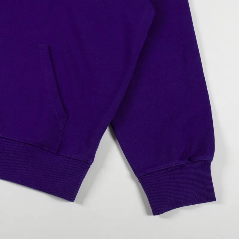 Carhartt WIP Hooded Onyx Script Sweat Tyrian Black-5