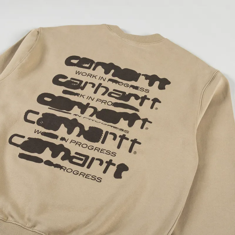 Carhartt WIP Ink Bleed Sweat Sable Tobacco-2