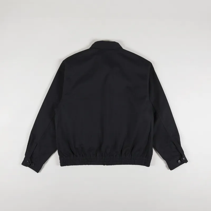 Carhartt WIP Newhaven Jacket Black Rinsed-2