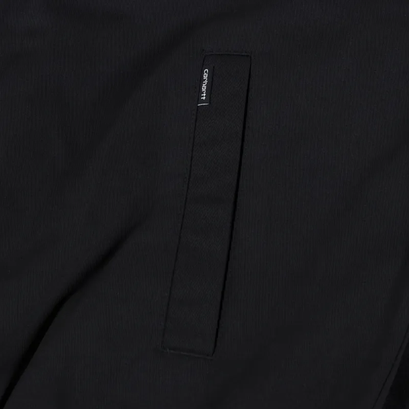 Carhartt WIP Newhaven Jacket Black Rinsed-8