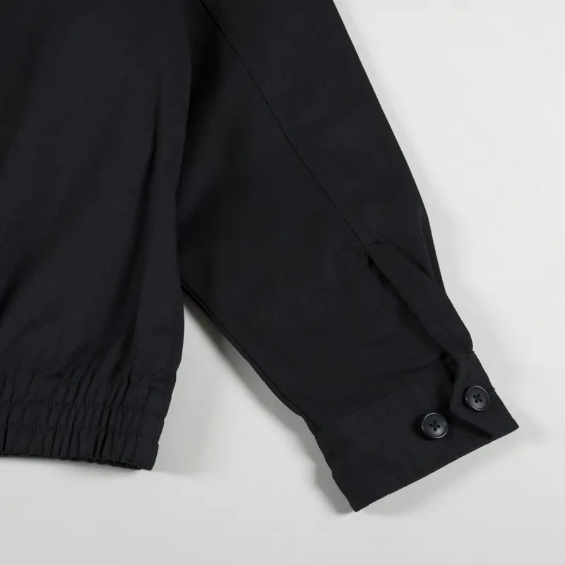 Carhartt WIP Newhaven Jacket Black Rinsed-6