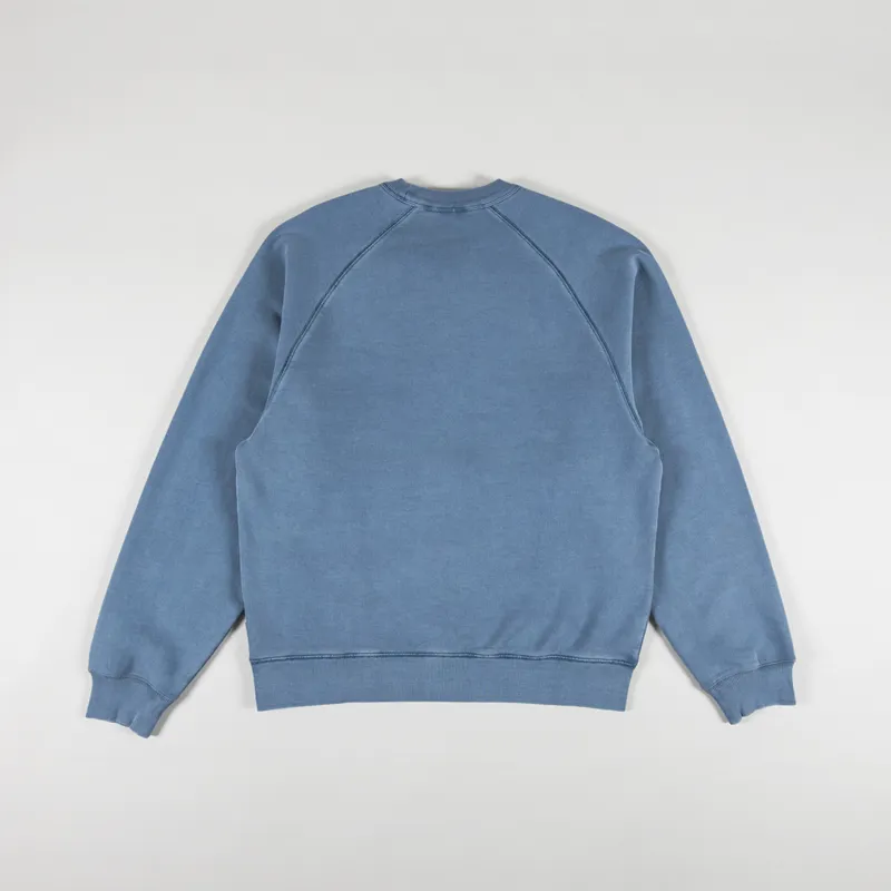Carhartt WIP Taos Sweat Vancouver Blue-1