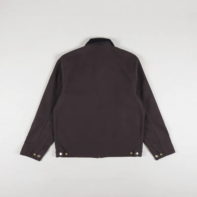 Carhartt WIP Detroit Jacket Tobacco Black Rigid-2