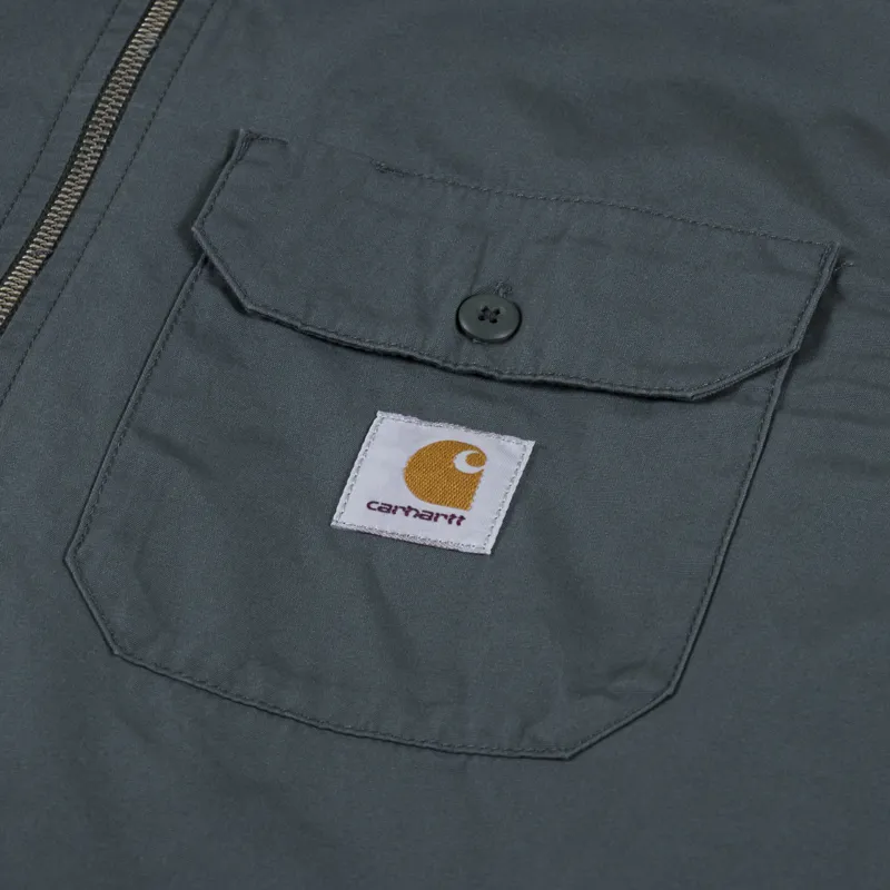 Carhartt WIP Craft Zip Shirt Jura Rinsed-9