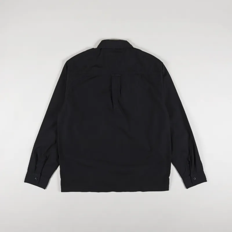 Carhartt WIP Craft Zip Shirt Black Rinsed-8