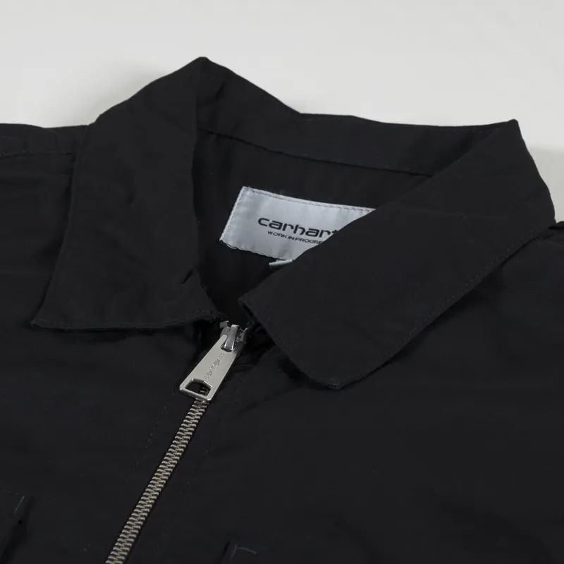 Carhartt WIP Craft Zip Shirt Black Rinsed-5