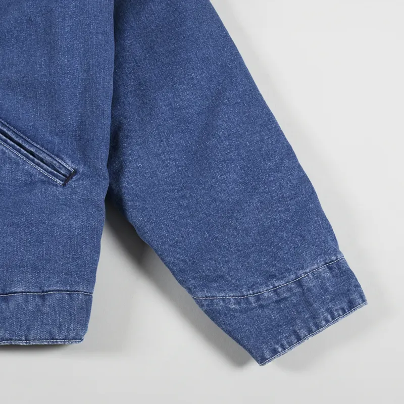 Carhartt WIP OG Detroit Jacket Blue Stone Washed Denim-6
