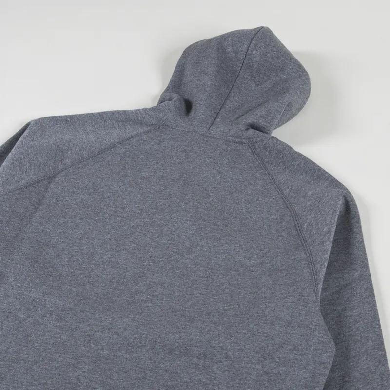 Carhartt WIP Hooded Chase Jacket Dark Grey Heather Gold-5