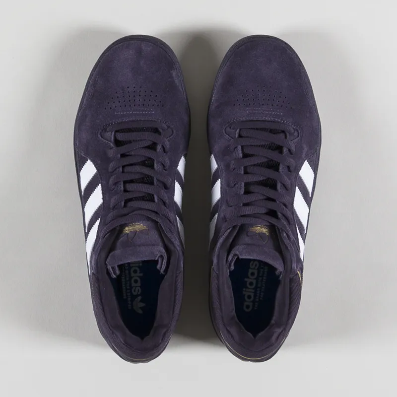 Adidas Skateboarding Tyshawn Shoes Aurora Black White Blue-4